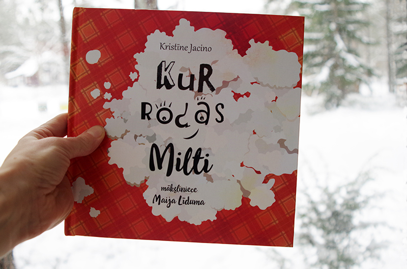 Kur rodas milti, Maija Līduma, illustration, book for children.