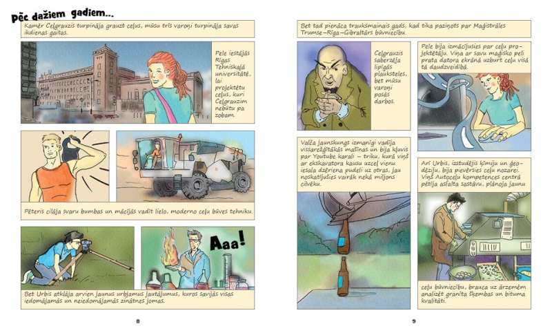 Komikss_Kā_trīs _draugi_ceļgrauzi _uzveica