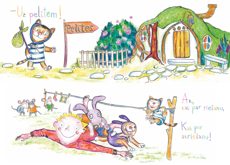 Book for kids inner pages